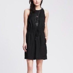 Banana Republic Lucia Drawstring Halter Dress - Size 6